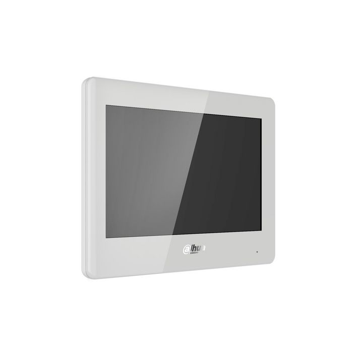 Dahua Monitor interior con pantalla táctil 7" para videoportero IP , audio bidireccional, 12V/PoE - W126111398