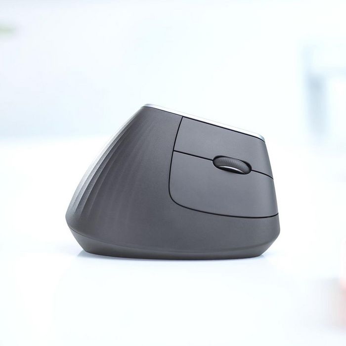 Logitech MX Vertical Advanced Ergonimic Mouse, RF + Bluetooth + USB-C - W124738823