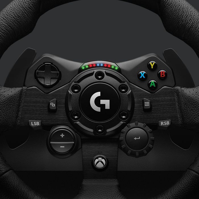 Volant et pédales G923 de Logitech pour PC, Xbox X et Xbox One avec levier  de vitesse de Logitech