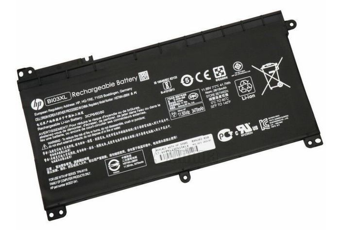 HP Battery 3 Cells 41Wh 3.61Ah - W124336026