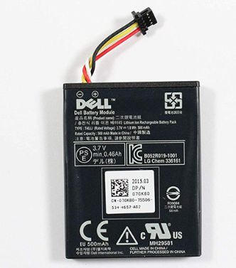 Dell Service Kit Battery PERC8, 2.6WHR, 1 Cell, Lithium Ion - W125134413