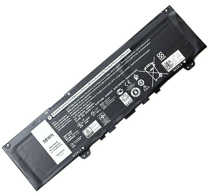 Dell Dell Battery, 38WHR, 3 Cell, Lithium Ion - W125719010