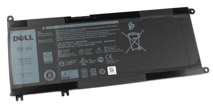Dell Dell Battery, 56 WHR, 4 Cell, Lithium Ion - W125708684