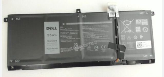 Dell Battery, 53WHR, 4 Cell, Lithium Ion - W125708328