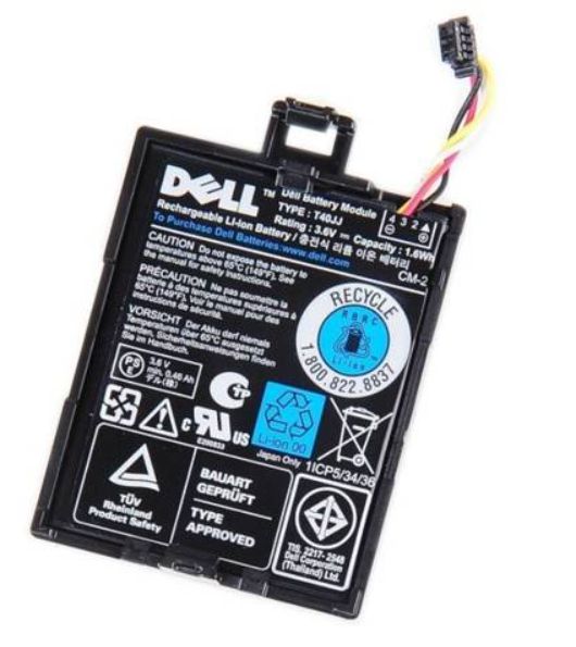 Dell Battery PERC, 2.6WHR, 1 Cell, Lithium Ion - W125712918