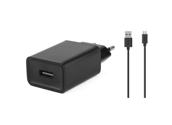 CoreParts Micro USB Charger 10W 5V 2A Plug: Micro-USB EU Wall with 1M cable (without data transfer function) for Samsung Galaxy, Sony xperia, LG Mobile, Xiaomi Redmi, BT Speaker. - W124864899