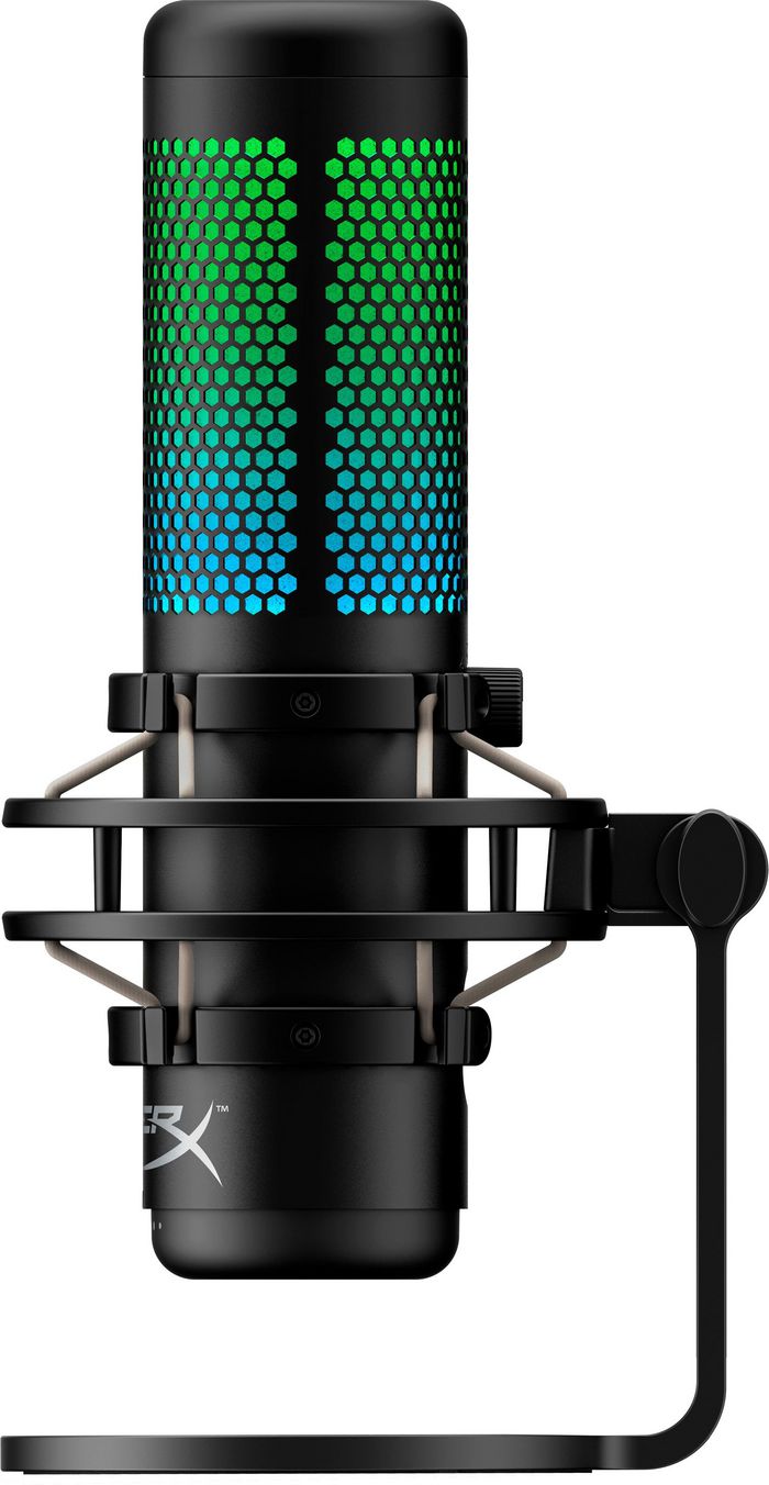 HP HyperX QuadCast S - USB Microphone (Black-Grey) - RGB Lighting - W126816945