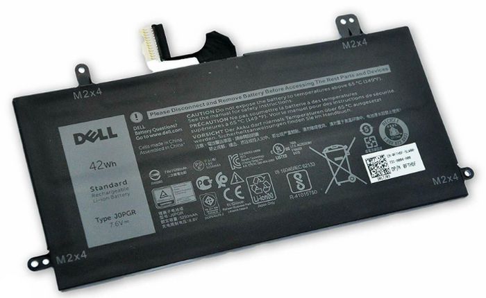 Dell Dell Battery, 42 WHR, 4 Cell, Lithium Ion - W125510213