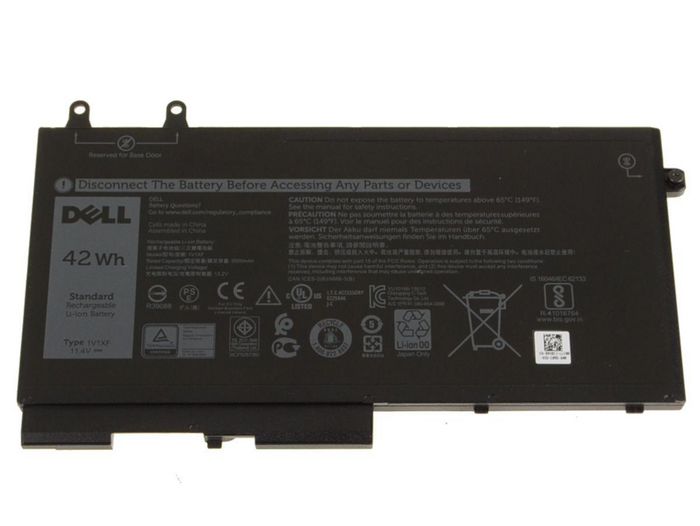 Dell Battery, 42WHR, 3 Cell, Lithium Ion - W125702992