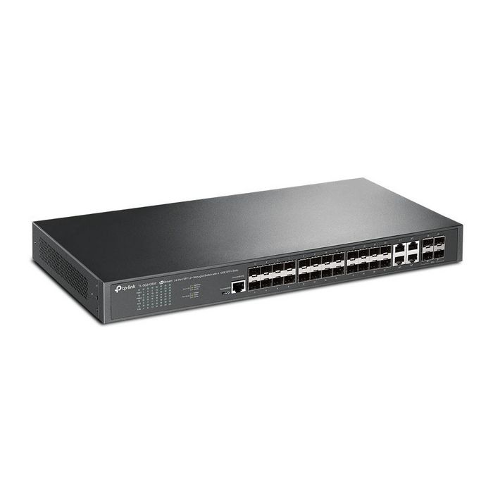 TP-Link JetStream 24-Port SFP L2+ Managed Switch with 4 10GE SFP+ Slots - W128171937