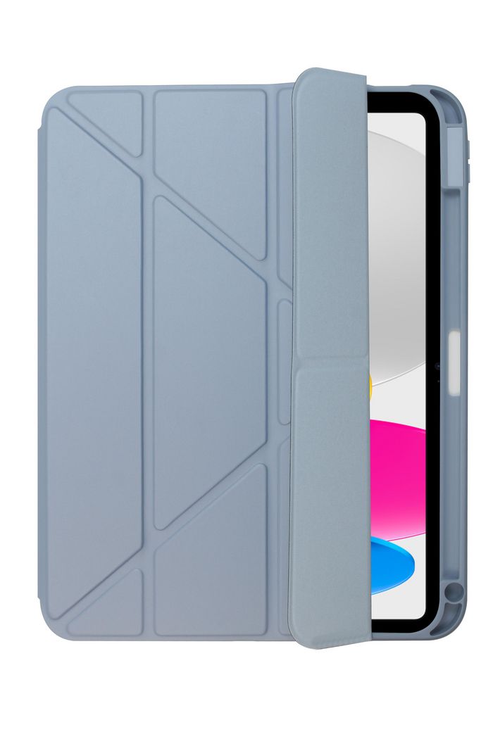 eSTUFF DALLAS Origami Pencil Case for iPad 10.9 10th gen 2022 - Blue - W127279871