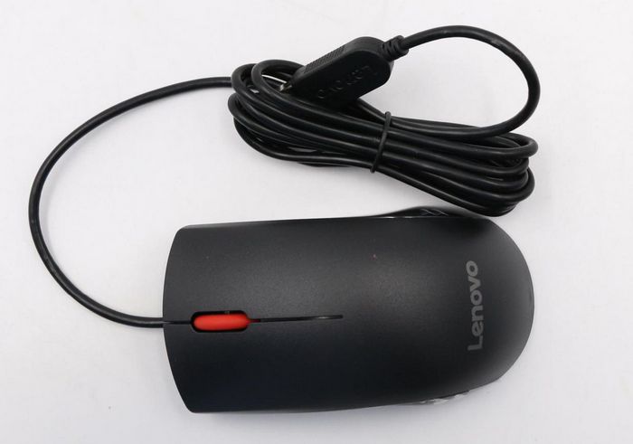 Lenovo Mouse USB Red Wheel Optical - W124394478