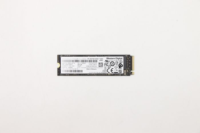 Lenovo SSD M.2 PCIe NVMe FRU SSD 1TB RoHS WD SN730 1TB OPAL - W125728553