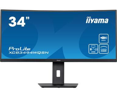iiyama 34", curved, 1500R, VA, matte finish, 0.4 ms, 3440 x 1440 px, 120Hz, USB-C, HDMI, DP, 2x2W, 809.5x425(555)x275mm, 8.7 kg - W128112365