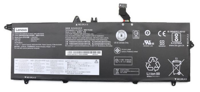 Lenovo CXP Jazz Integ 3cell(3S1P)57Wh  (ATL)  Li-polymer battery - W125790347