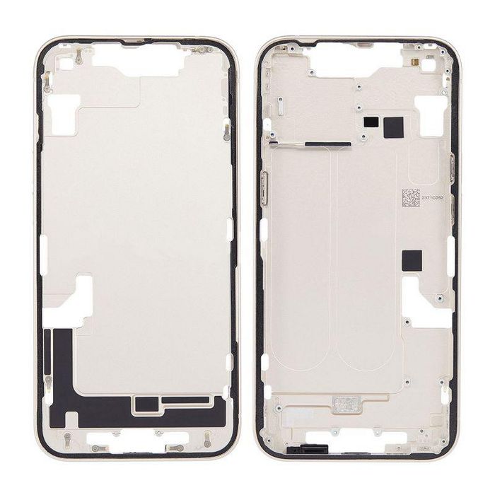CoreParts Apple iPhone 14 Mid Housing Frame - Starlight Original New - W128171902