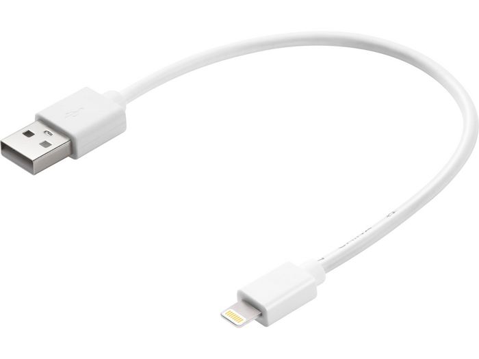 Sandberg USB>Lightning MFI 0.2m White - W125118424