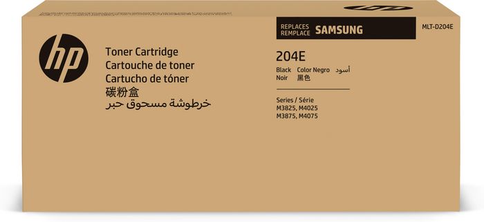 HP Samsung MLT-D204E Extra High Yield Black Toner Cartridge - W124575618