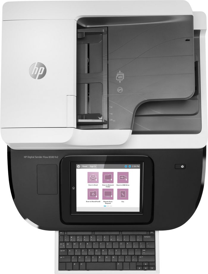 HP Station de travail de capture de document HP Digital Sender Flow 8500 fn2 - W124361059