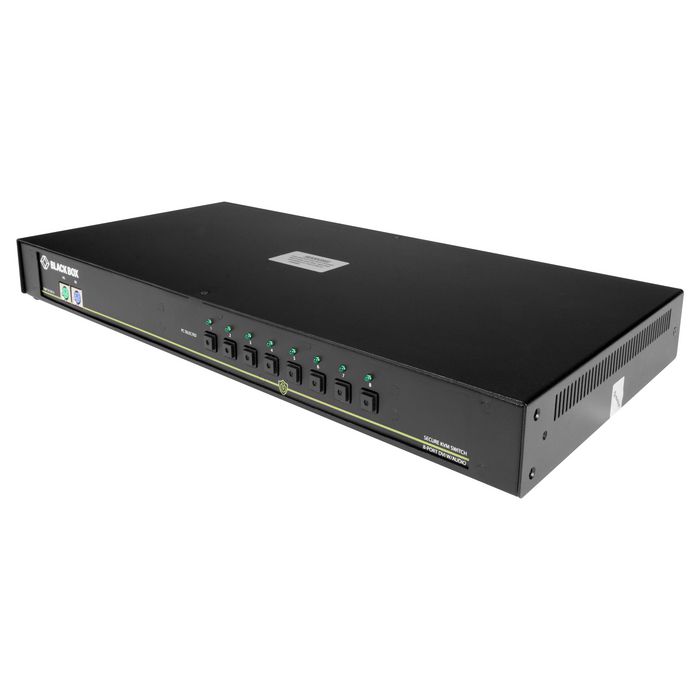 Black Box SECURE KVM SWITCH, SH, 8-PORT, DVI-I, USB - W126135300
