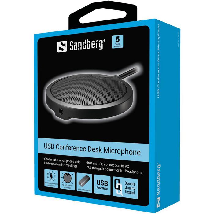 Sandberg USB Conference Desk Microphone - W125833992