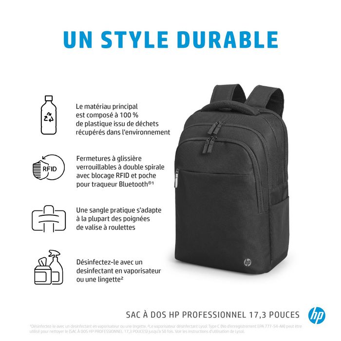HP Professional 17.3-inch Backpack - W126603156