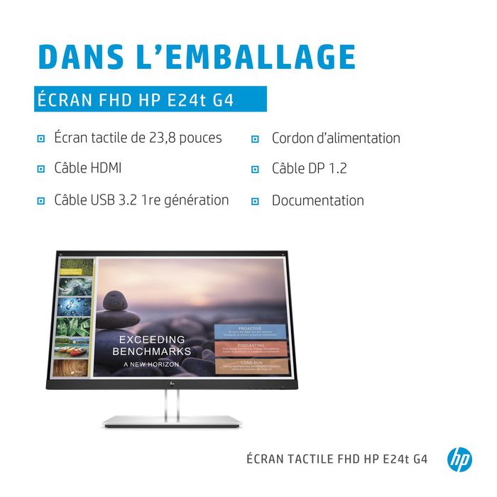 HP E24t G4 23.8inch IPS FHD - W127045942