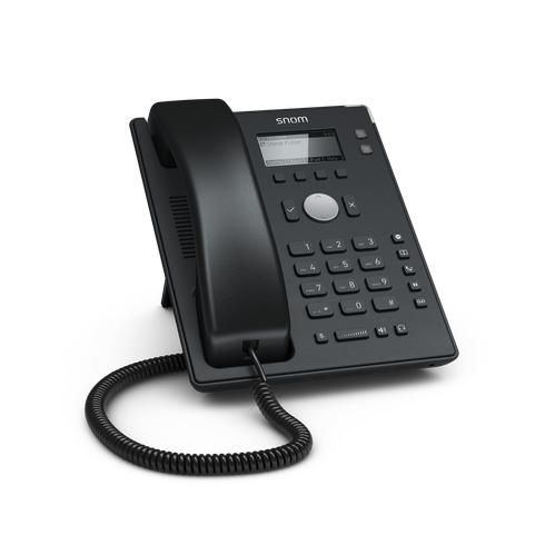 snom D120 téléphone fixe Noir 2 lignes - W128187712