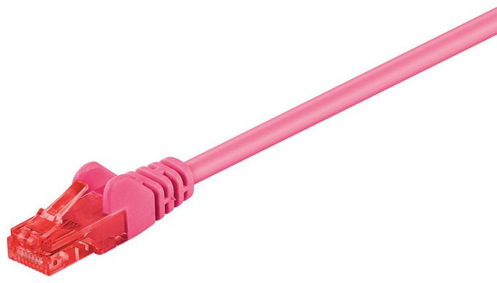 MicroConnect CAT6 U/UTP Network Cable 2m, Pink - W128188355