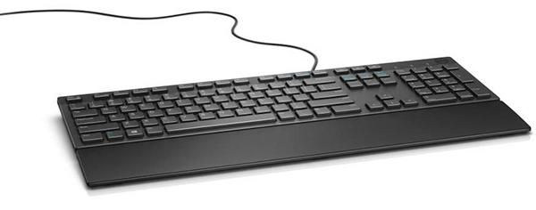 Dell keyboard - QWERTY - Czech - black - W128200667