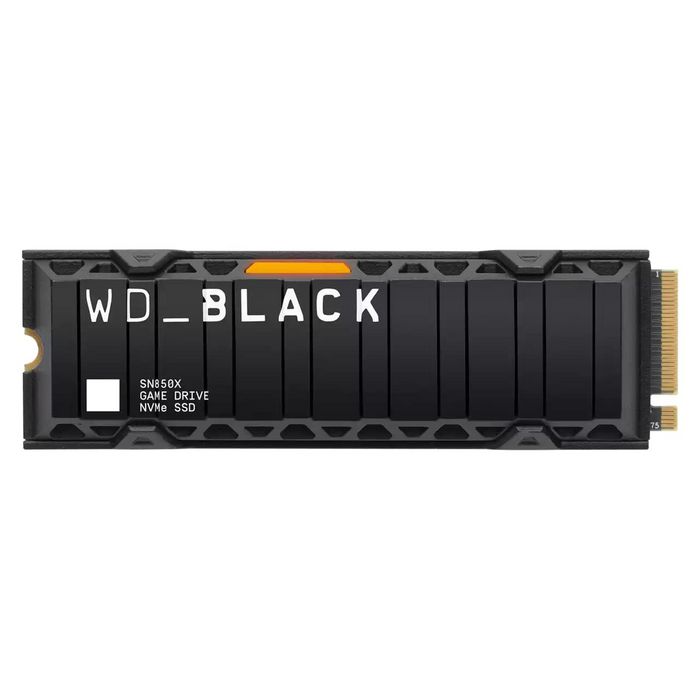 Western Digital 2TB BLACK NVME SSD WI HEATSI - W128201162