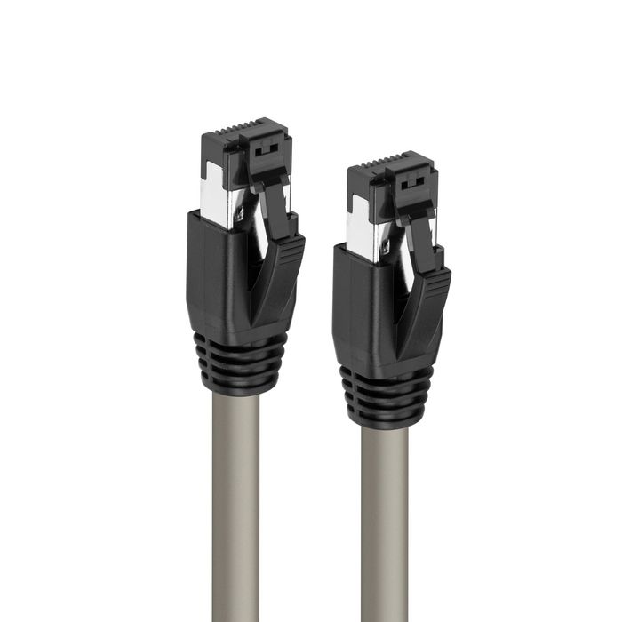 MicroConnect CAT8.1 S/FTP 2m Grey LSZH Shielded Network Cable, AWG 24 - W126443431