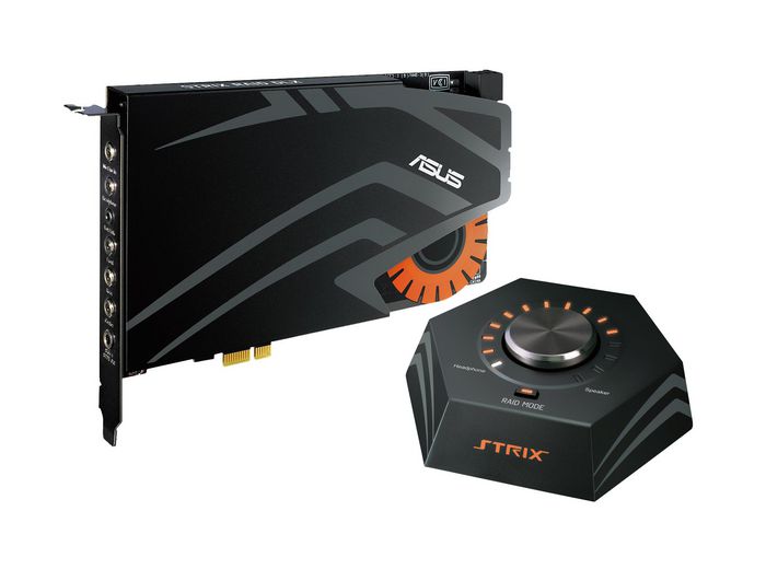 Asus STRIX RAID DLX 7.1 PCIE GAMING SOUND CARD - W128213692