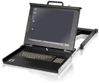 LevelOne 15IN LCD KVM RACK CONSOLE - W128216259