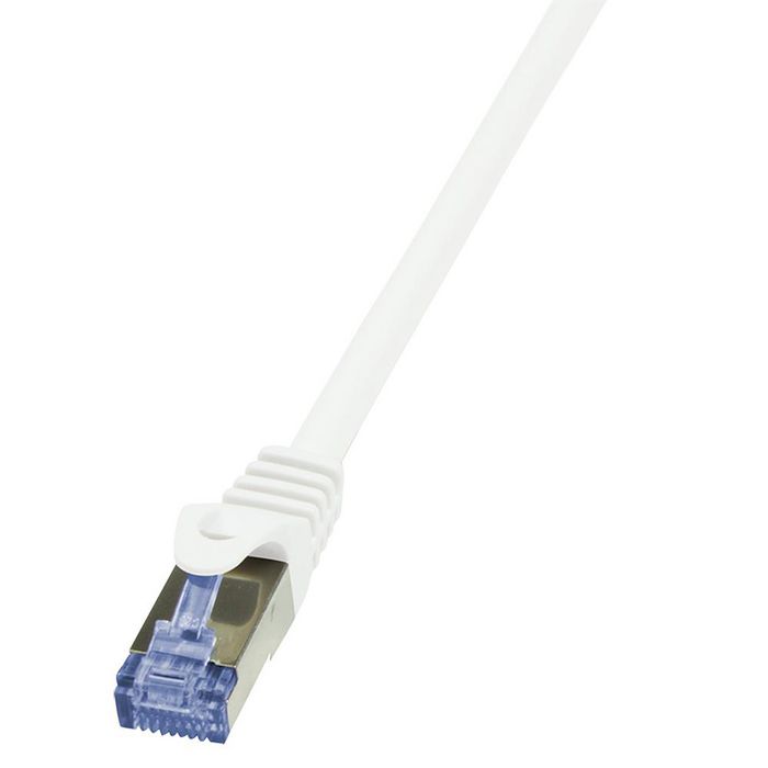 LogiLink 3m Cat.6A 10G S/FTP networking cable White Cat6a S/FTP (S-STP) - W128214839