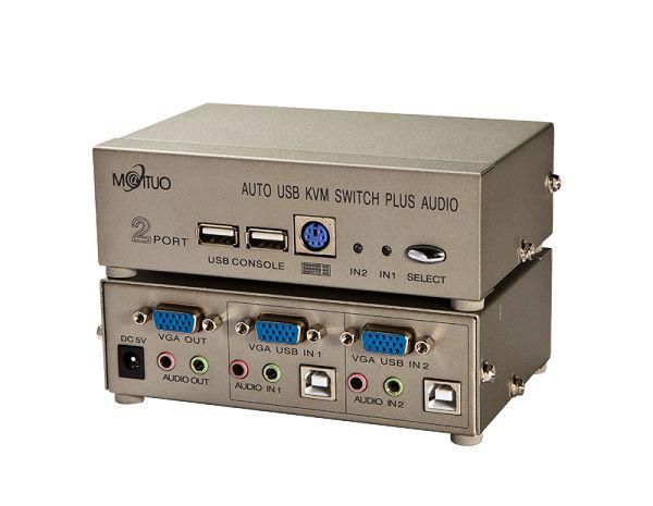 Mcab KVM, 2PCS / 1 SET MON-K/B-MOUS AUDIO,USB PORT,HOT KEY OR - W128216263