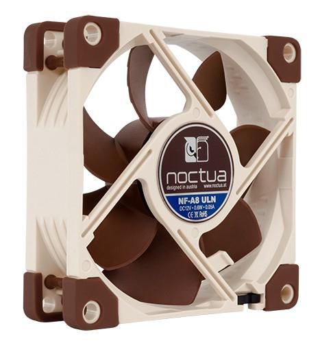 Noctua Nf-A8 Uln Computer Cooling System Computer Case Fan 8 Cm Beige, Brown - W128253439