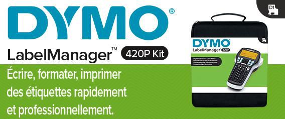 DYMO LabelManager 420P in case, ABC keybboard gr - W128217034