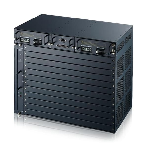 Zyxel IES5212M, 8.3U 12-SLOT TEMPERATURE-HARDENED CHASSIS MSAN WITH TWO DC POWER MODULE(48V DC INPUT), FAN MODULE & ALARM/TIMING MODULE, STANDARD, ROHS - W128223314