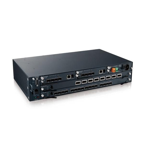 Zyxel IES4204M, 2U 4-SLOT TEMPERATURE-HARDENED CHASSIS MSAN WITH ONE AC/DC POWER MODULE WITH BATTERY CHARGE AND FAN MODULE, STANDARD, SUPPORT OLC3708-43A, ROHS - W128223331