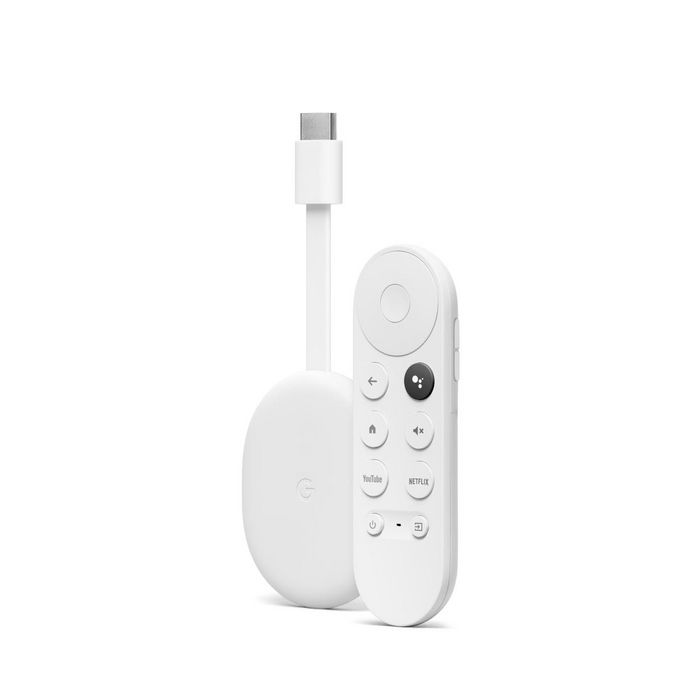 Buy GOOGLE Chromecast HD with Google TV - Snow