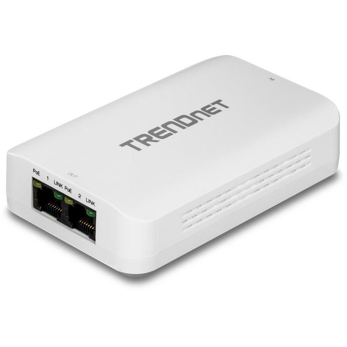 TRENDnet 2-Port Gigabit PoE++ Extender - W126993062