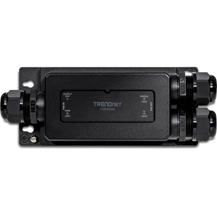TRENDnet 2-Port Industrial Outdoor Gigabit Active/Passive PoE+ Extender - W127064930