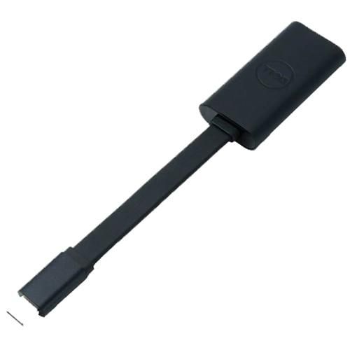 Dell Adapter- USB-C to Ethernet (PXE Boot), 10Mb LAN, 100Mb LAN, GigE, 1000 Mbps, Black - W124721479