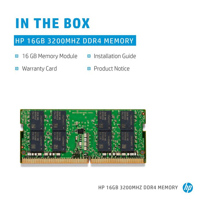HP 8 GB 3200MHz DDR4 Memory - W126285228
