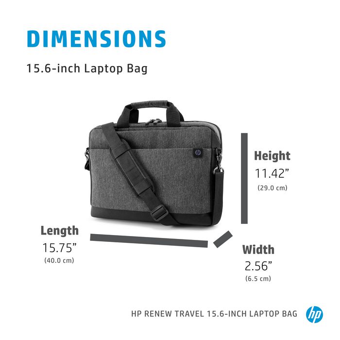 HP Renew Travel 15.6-inch Laptop Bag - W126180830