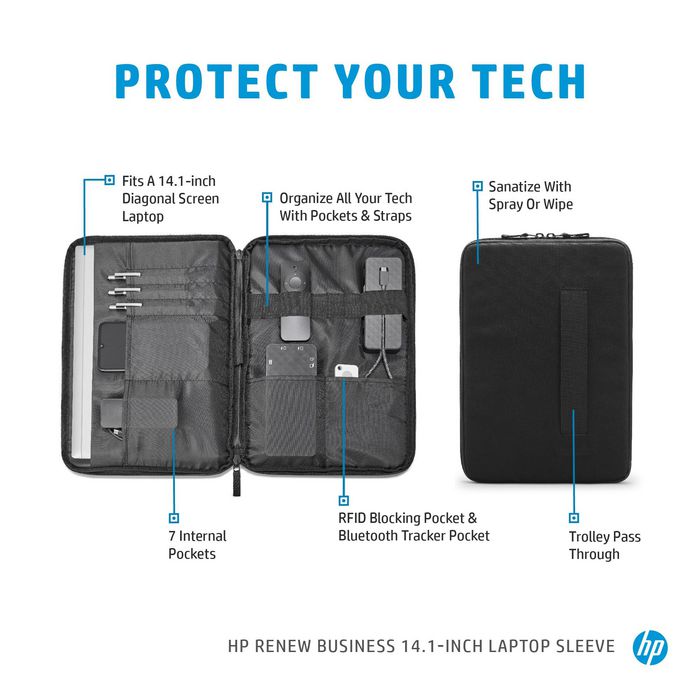 HP Renew Business 14.1-inch Laptop Bag - W126823098