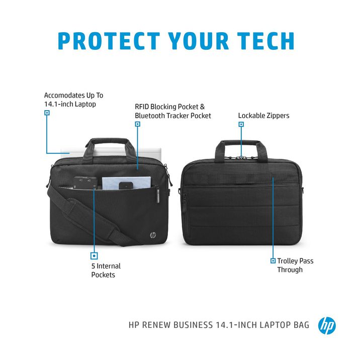 HP Sacoche pour ordinateur portable HP Renew Business 14,1 pouces - W126823098