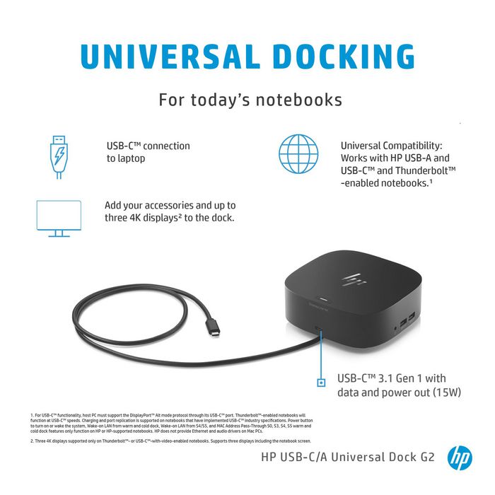 HP USB-C Dock G5 - W126324848
