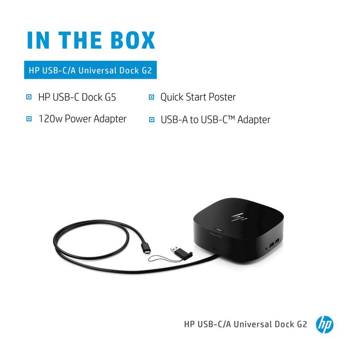 HP USB-C G5 Dock UK - W126262616